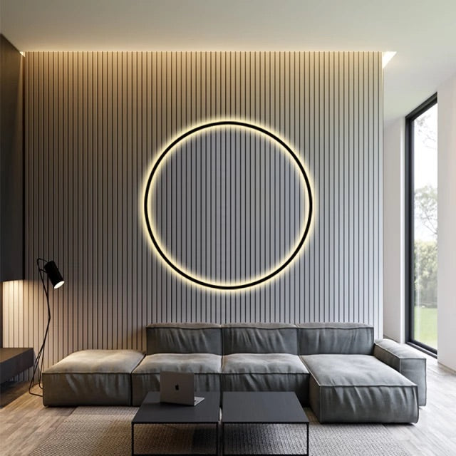 AstraNova Orbit Lampada da Parete Rotonda a LED Moderna per Interni