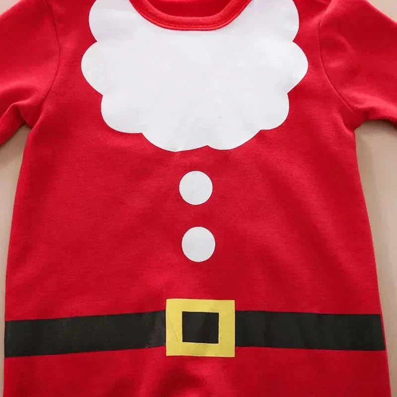 プチネスト ベビー クリスマス衣装 初めてのクリスマス用フェスティブスーツ 柔らかいコットンで快適