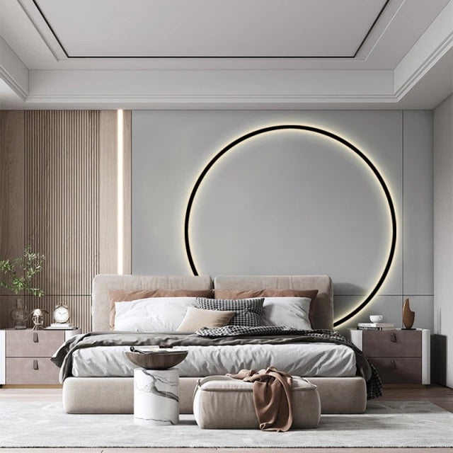 AstraNova Orbit Lampada da Parete Rotonda a LED Moderna per Interni