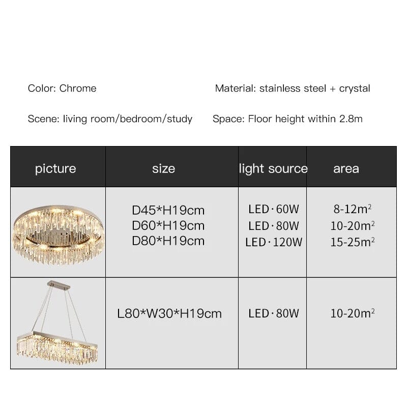 Collection de lustres Lumen Arc en finition argentée ou dorée