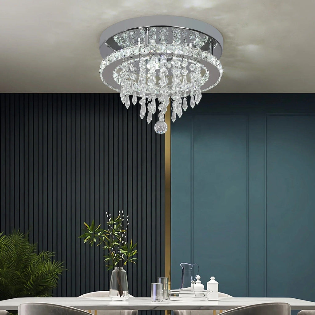 Aurelia Krystall Lysekrone Regal Moderne Taklampe