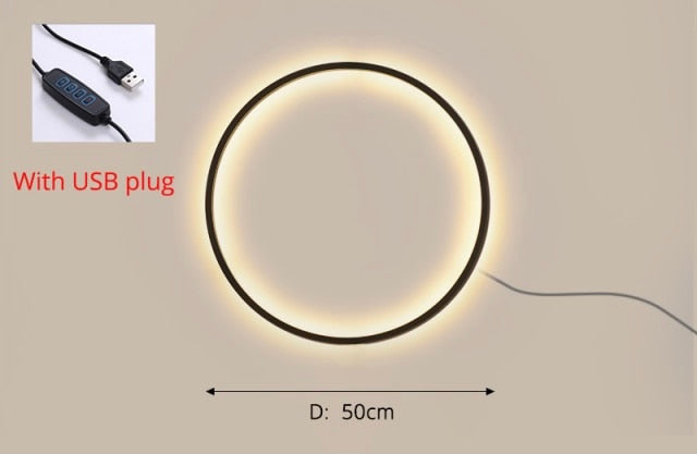 AstraNova Orbit Lampada da Parete Rotonda a LED Moderna per Interni