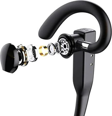 Kuorma-autokuskin kuuloke kaksoismikrofonilla Bluetooth 5.1 -korvakuuloke kuorma-autokuskeille
