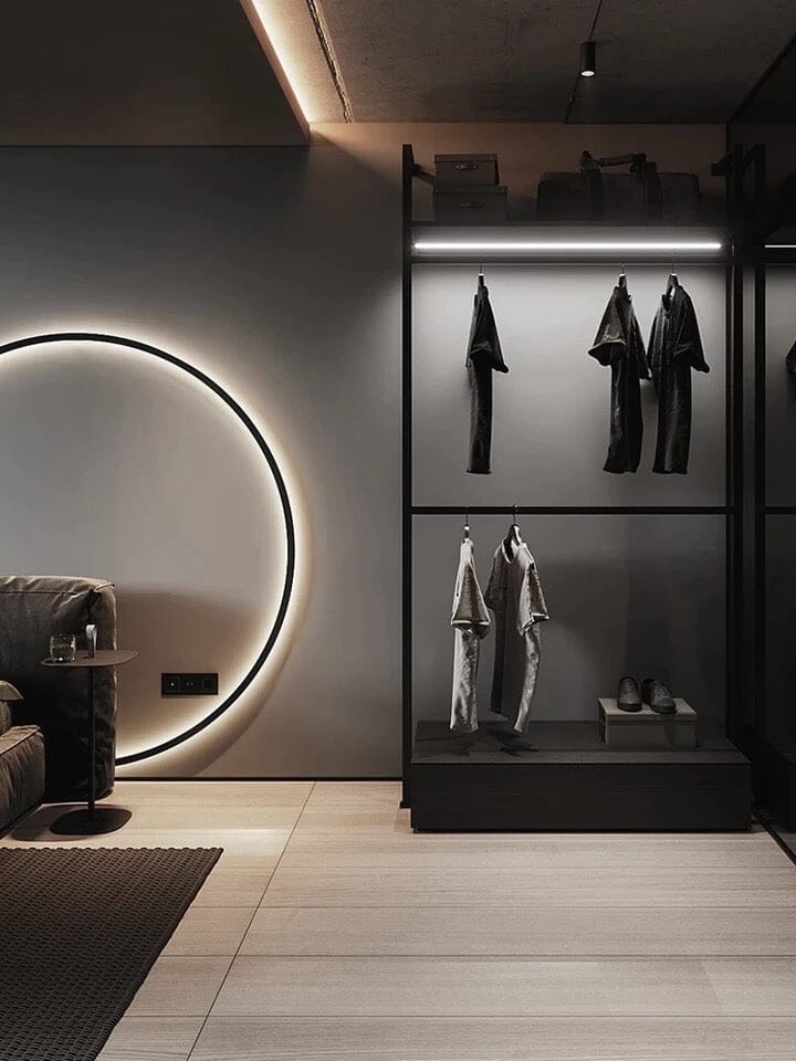 AstraNova Orbit Lampada da Parete Rotonda a LED Moderna per Interni