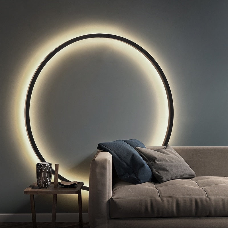 AstraNova Orbit Lampada da Parete Rotonda a LED Moderna per Interni