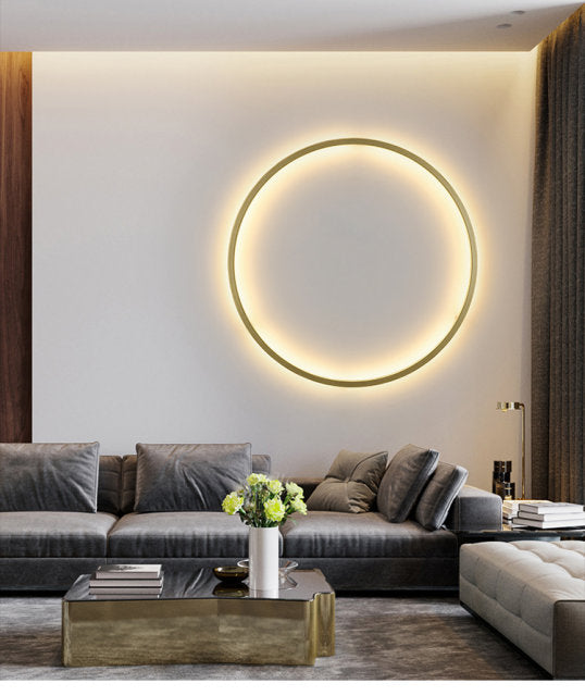 AstraNova Orbit Lampada da Parete Rotonda a LED Moderna per Interni