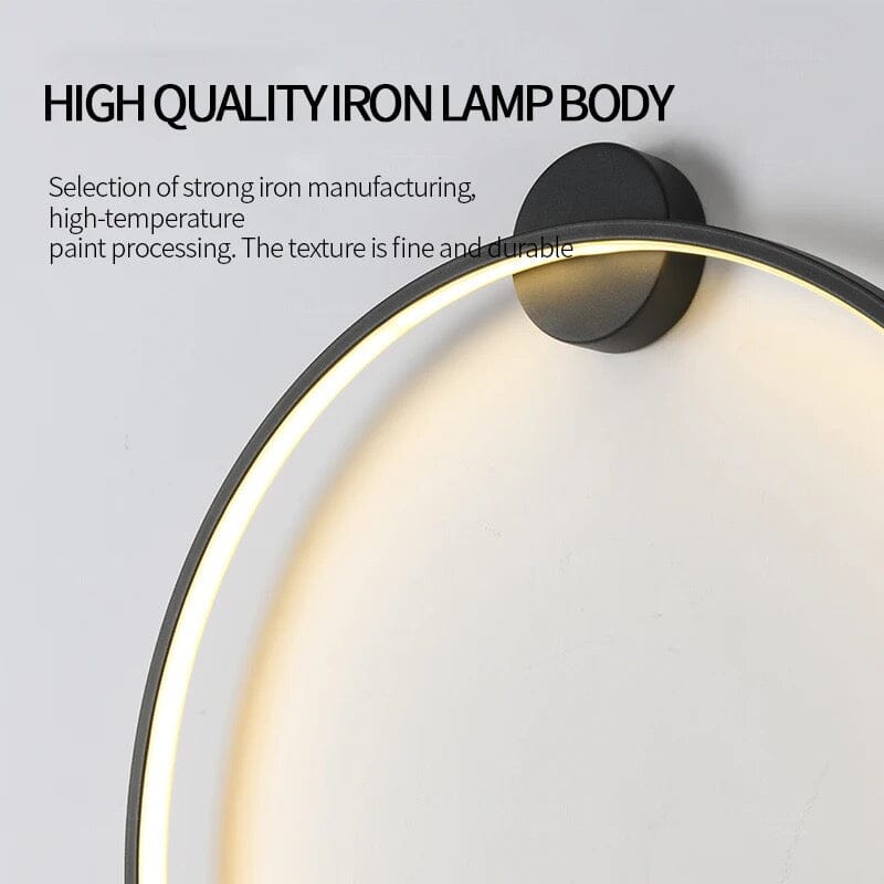 AstraNova Orbit Lampada da Parete Rotonda a LED Moderna per Interni
