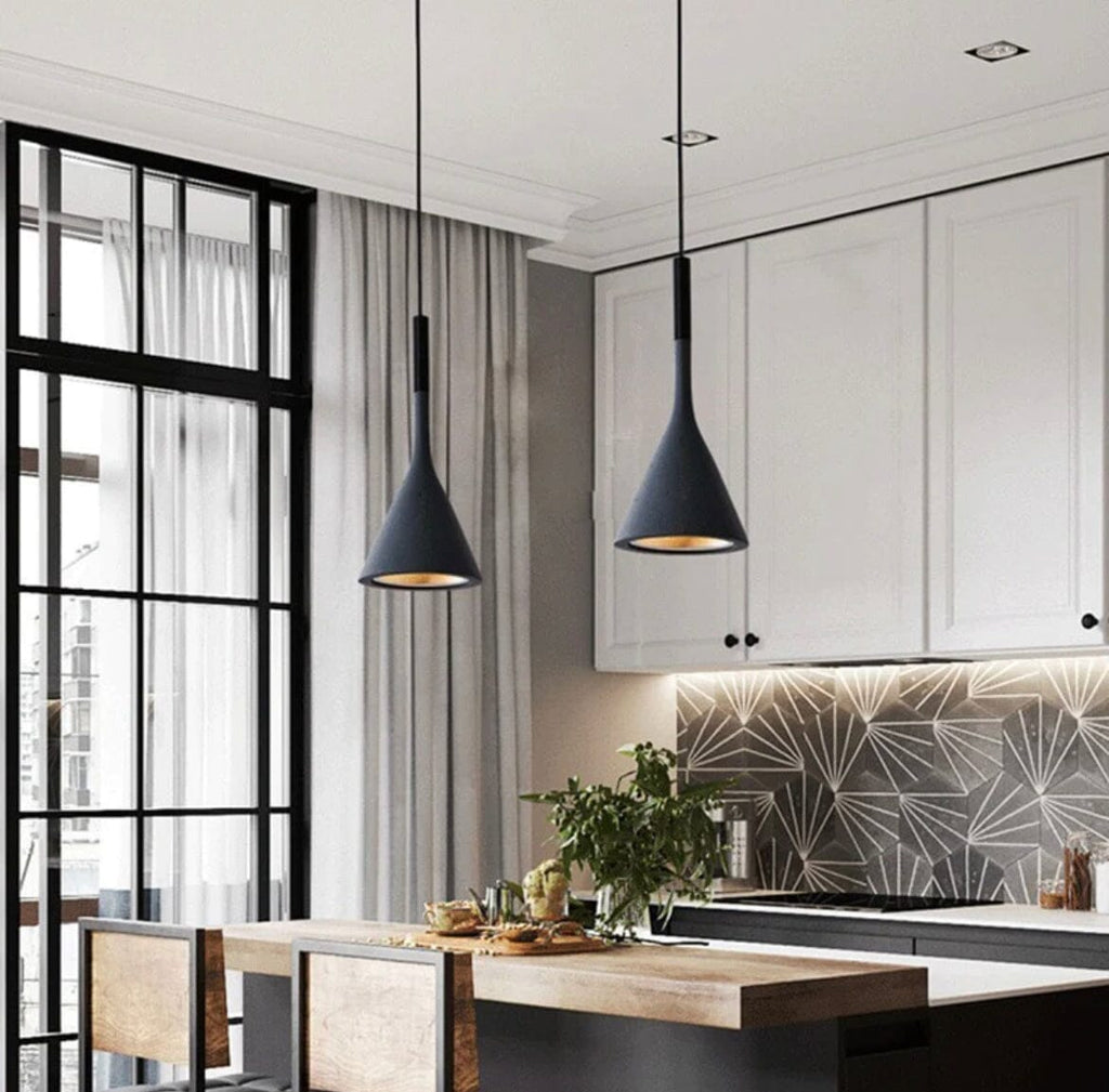 NovaFlex Pendant Light With Adjustable Cord And Color Finishes