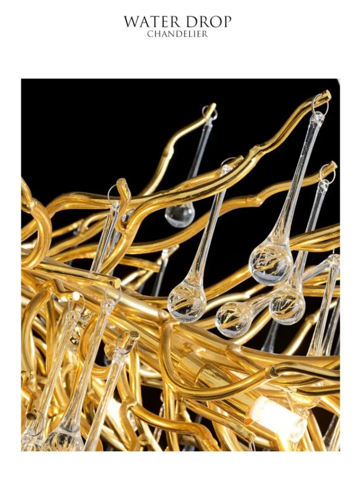 Aurora Crystal Chandelier With Customizable Lighting Elegance