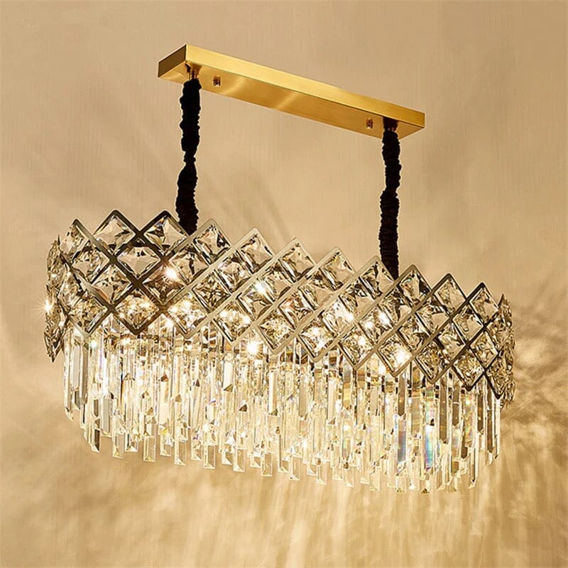 ثريا NovaLuxe Crystal مع طبقتين من البريق