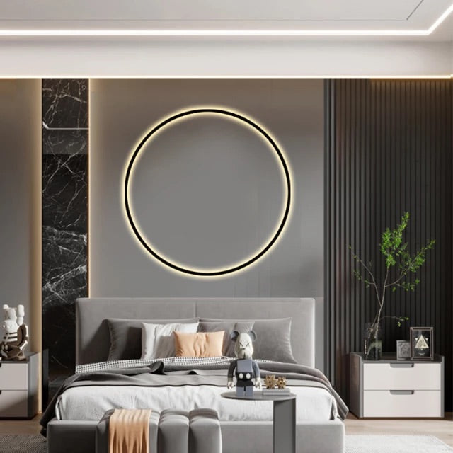 AstraNova Orbit Lampada da Parete Rotonda a LED Moderna per Interni