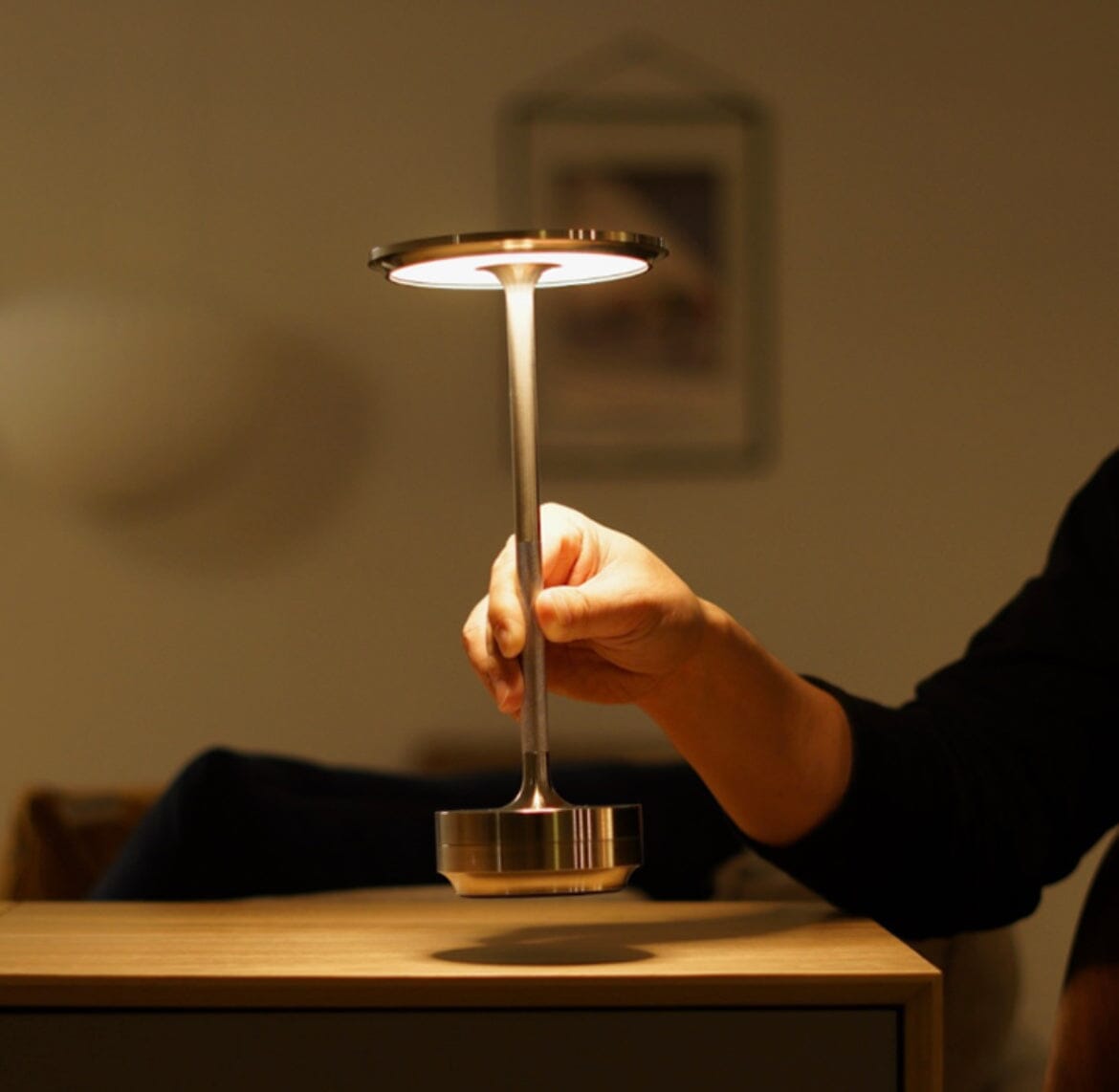 LumaNova Wireless Dimmable Lamp With Adjustable Brightness