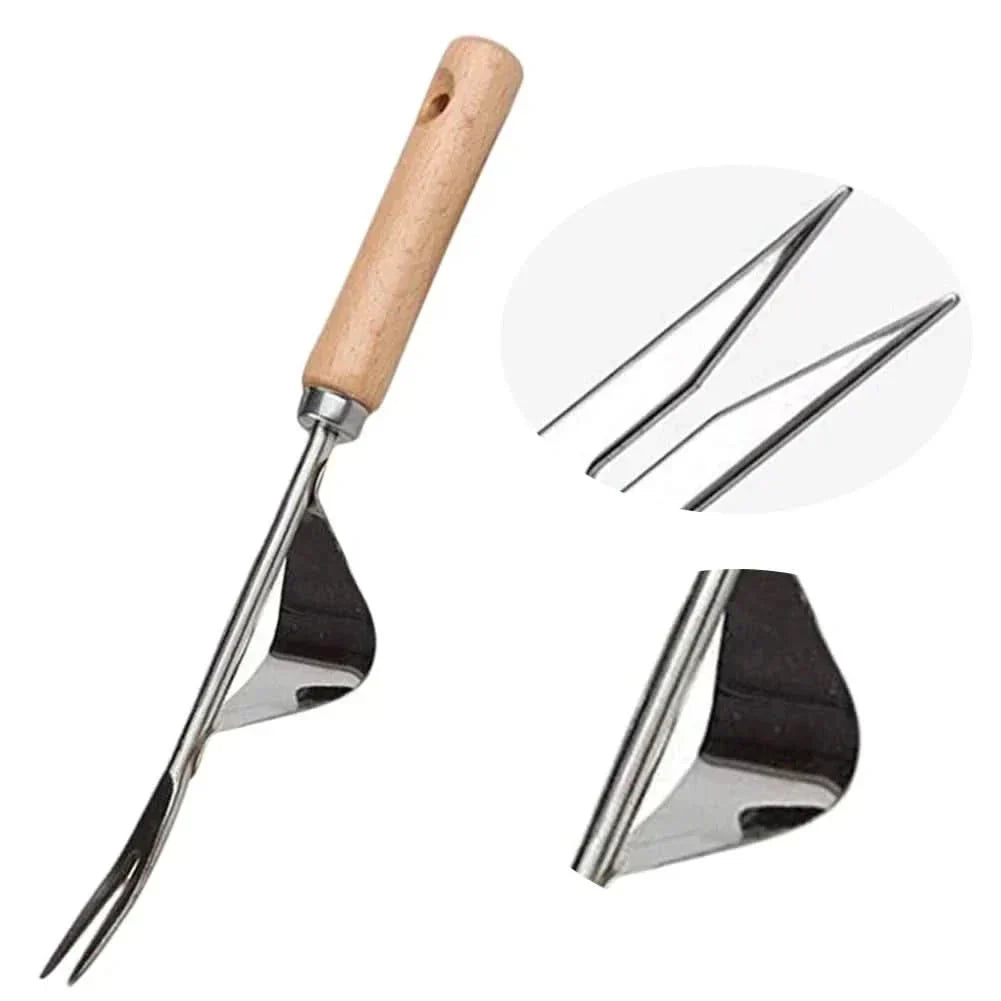 TerraEdge מסיר עשבים מדויק עם ידית ארגונומית לגננים