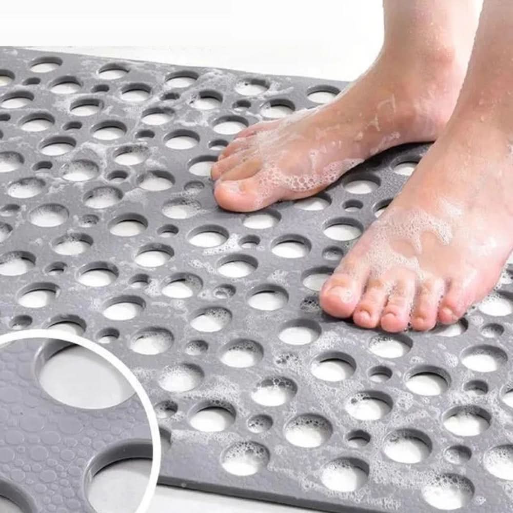 Alfombrilla de ducha Lux con agarre antideslizante para duchas higiénicas y baños seguros