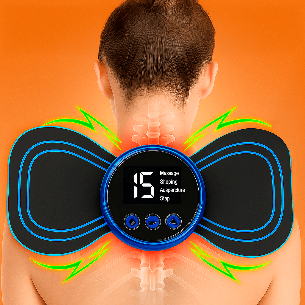NeuroAlign Targeted Back Relief Massage Pad Portable Comfort