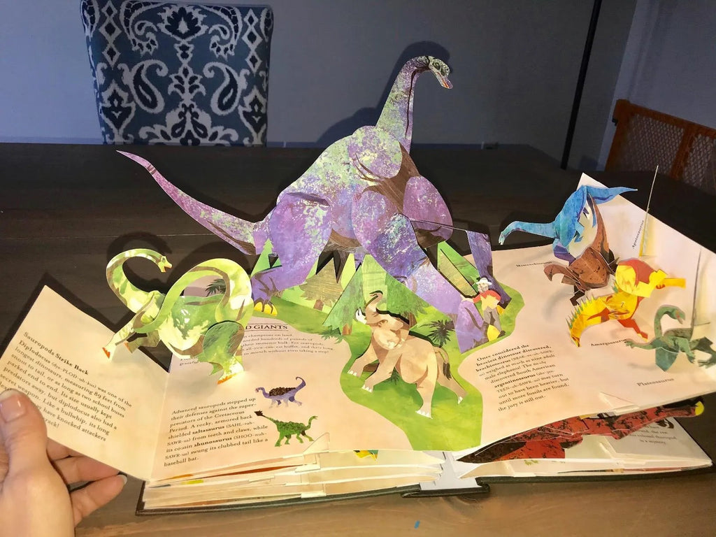 Jurassic 3D Pop Up Dinosaurs Adventure By Sabuda And Reinhart Special Edition