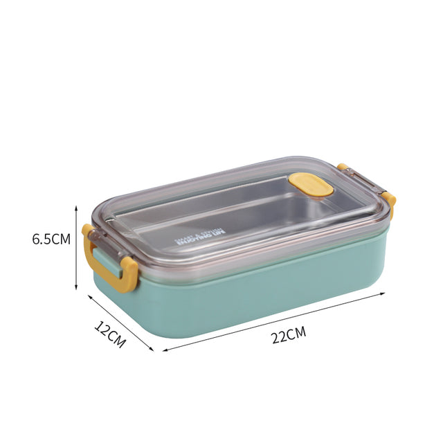 Isolierte Bento-Lunchbox mit Temperaturerhalt für Mahlzeiten bei der Arbeit und in der Schule