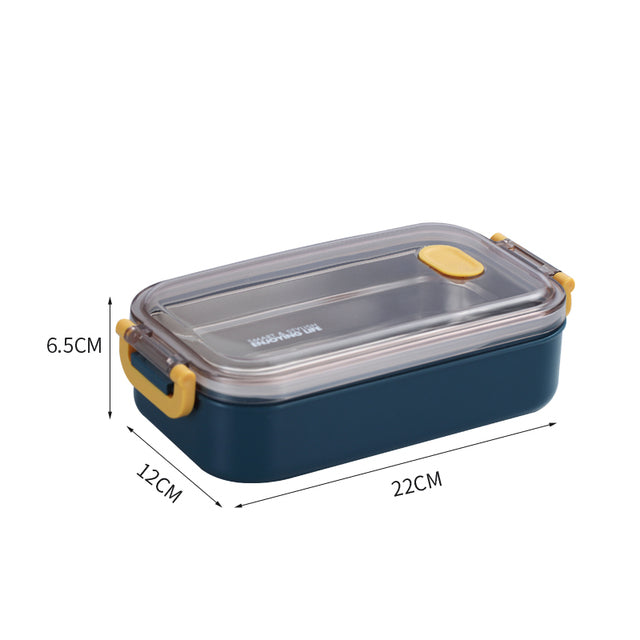 Isolierte Bento-Lunchbox mit Temperaturerhalt für Mahlzeiten bei der Arbeit und in der Schule