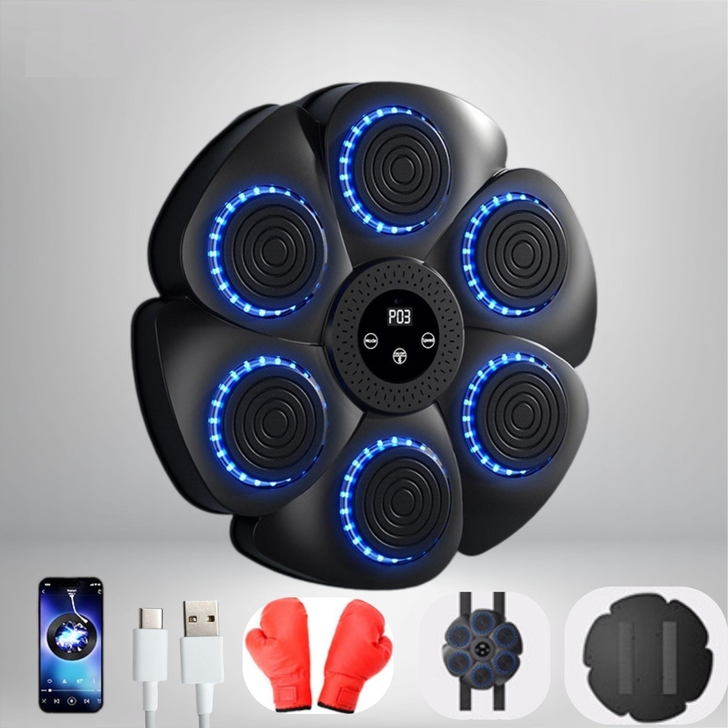Sistema de Boxeo Inteligente PunchTech para Entrenamientos en Casa Hoy