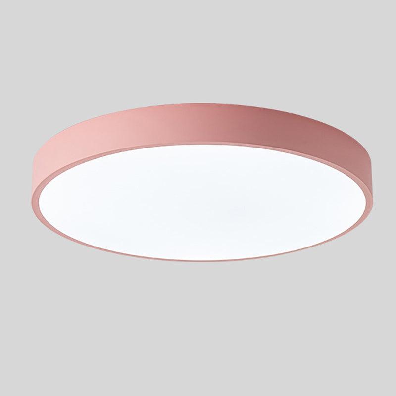 Lámpara de techo LED escandinava con iluminación suave para dormitorios o espacios de trabajo