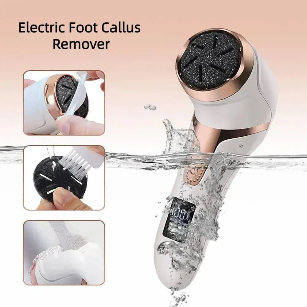 CallusAway Rechargeable Footcare Device For Softer Feet At Home