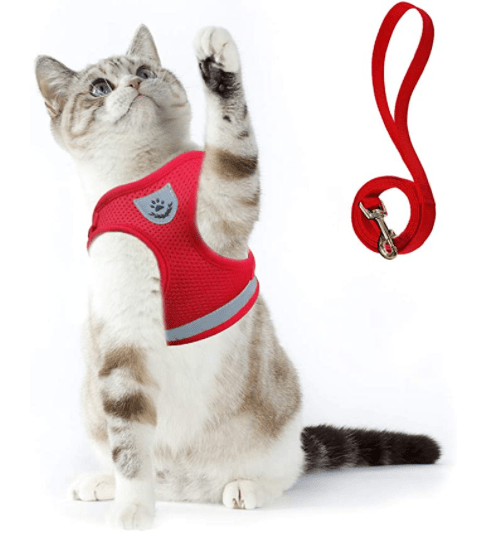 TrailTide Escape-Proof Cat Harness With Reflective Details