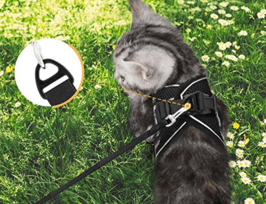 TrailTide Escape-Proof Cat Harness With Reflective Details