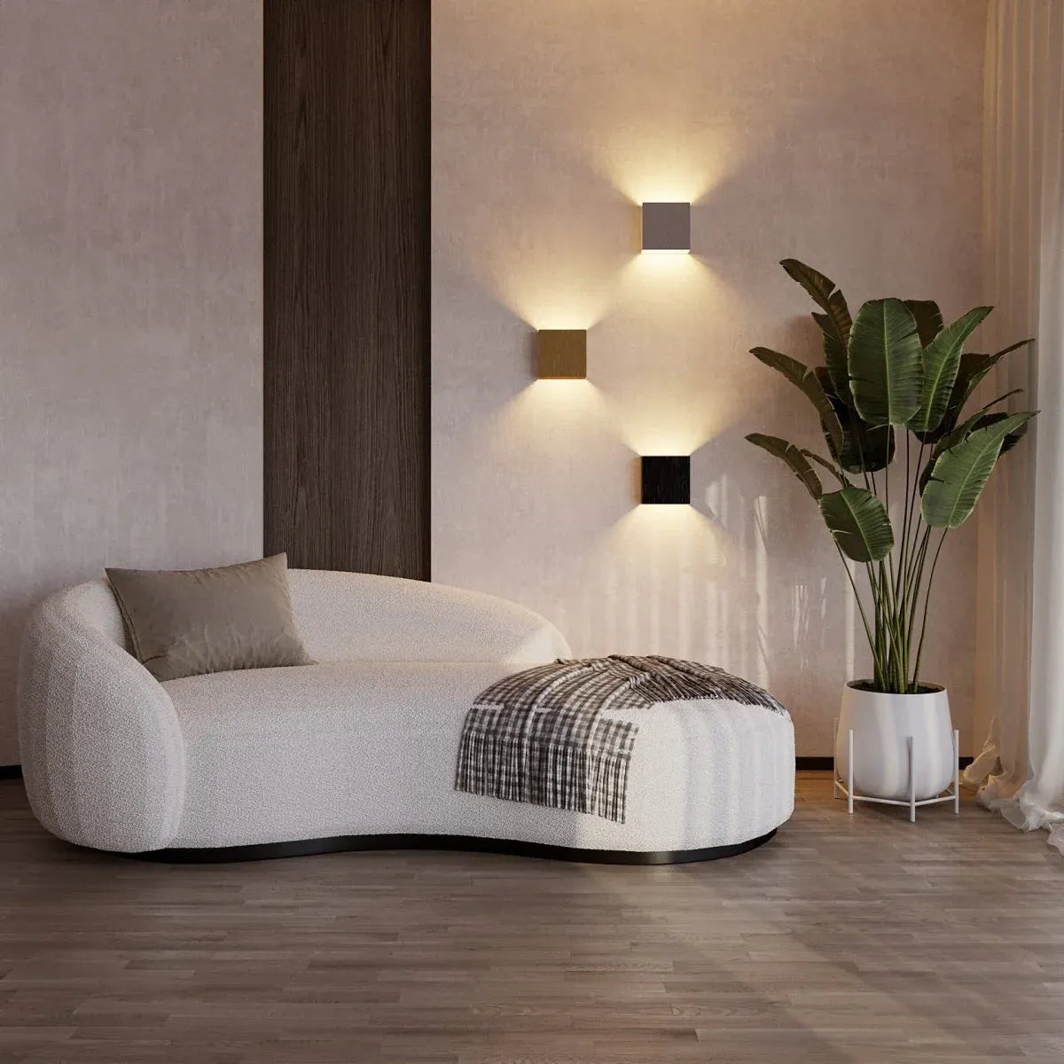 ElegantBeam schlanke Wandleuchte mit minimalistischem Design für edle Beleuchtung