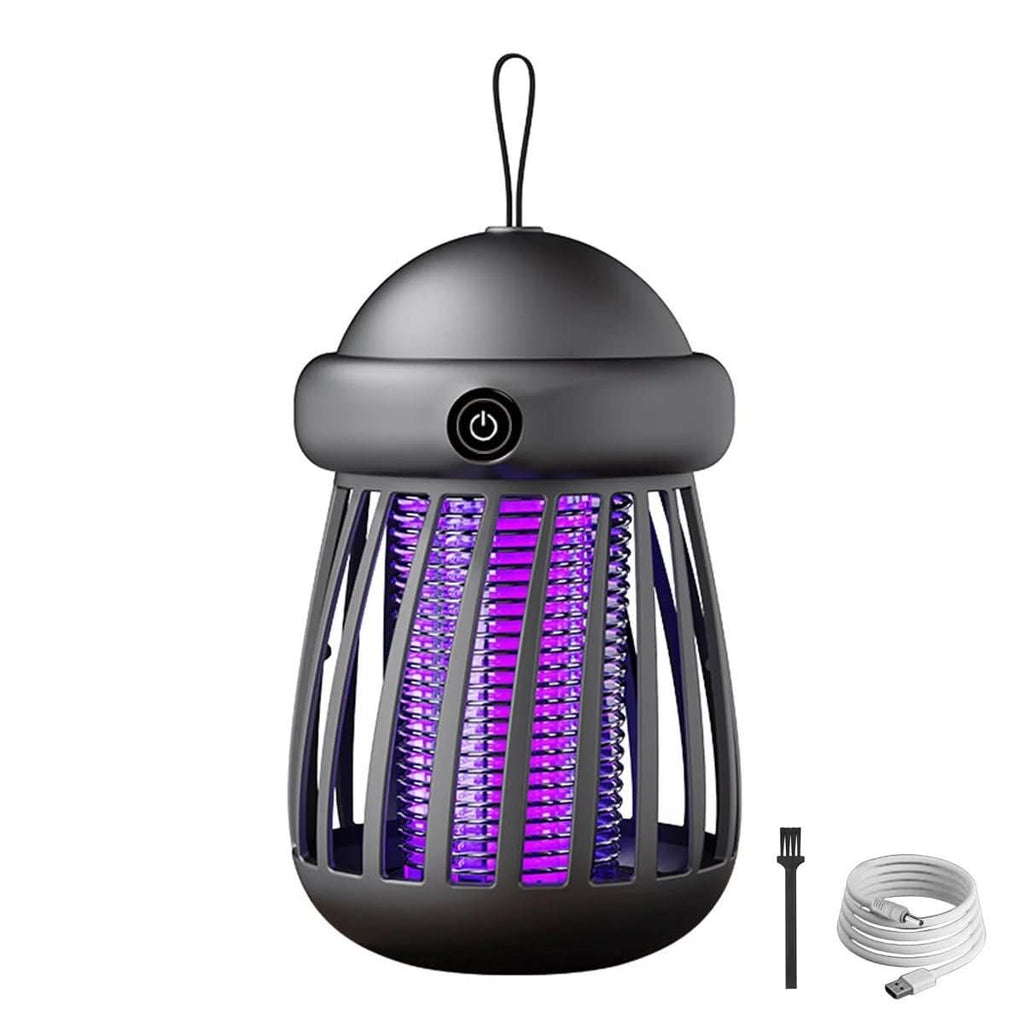 Lámpara Mata Mosquitos QuietGuard con Luz UV para Uso Interior y Exterior