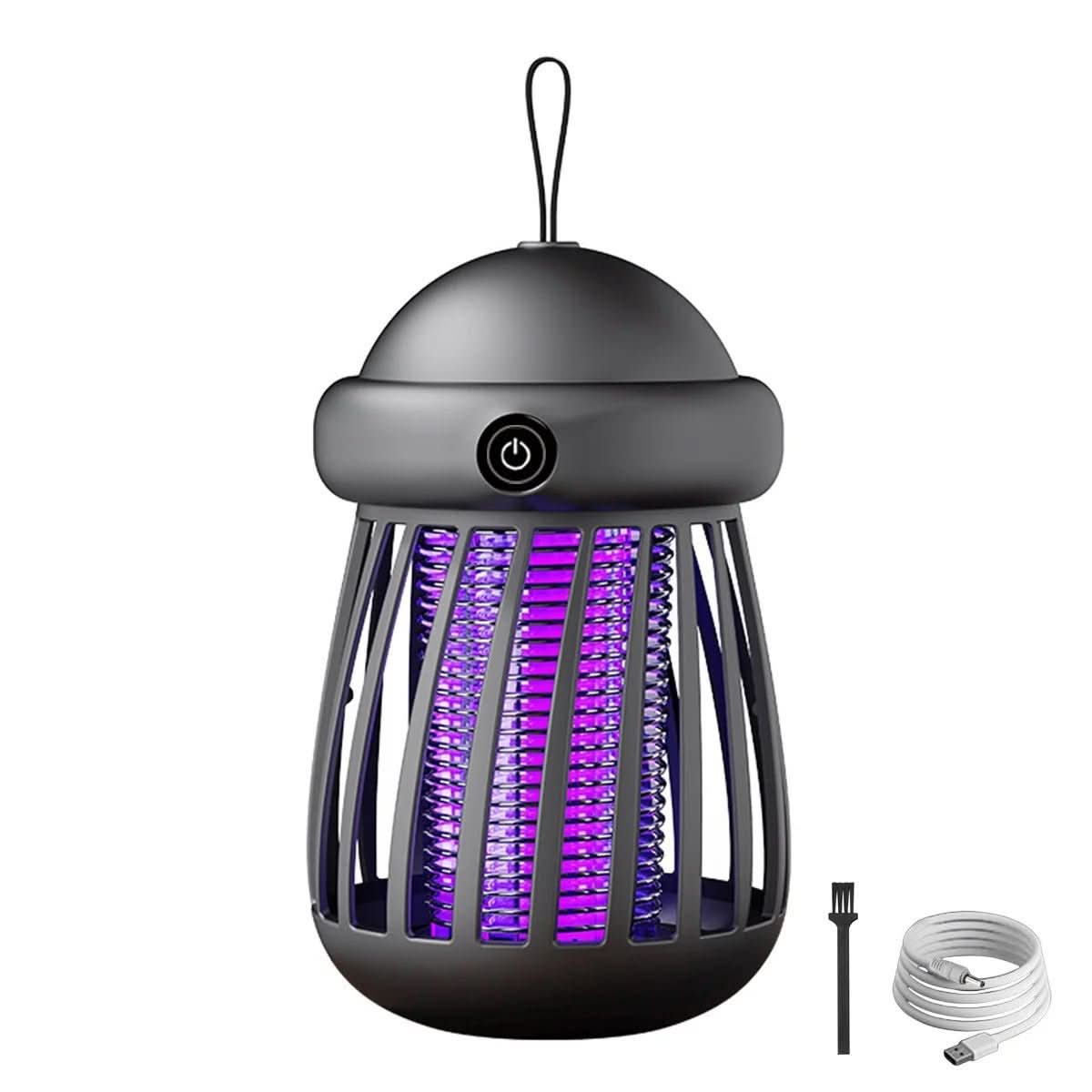 Lámpara Mata Mosquitos QuietGuard con Luz UV para Uso Interior y Exterior