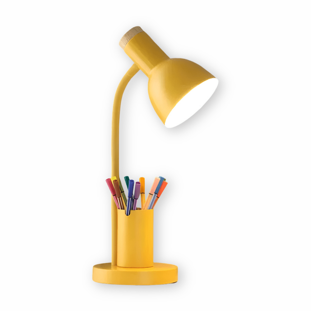 AeroDesk Illuminated Desk Light With Pen Holder For Better Organization