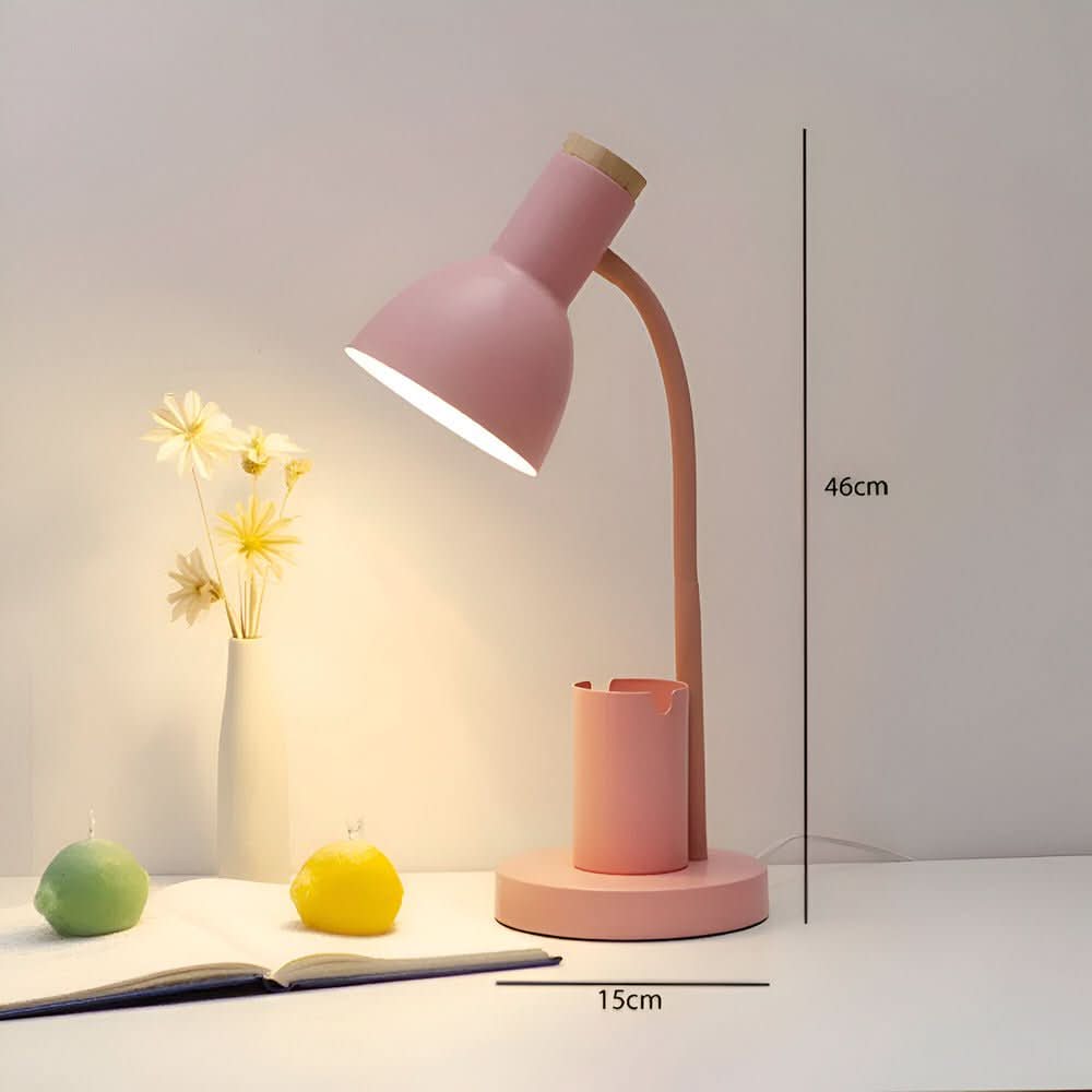AeroDesk Illuminated Desk Light With Pen Holder For Better Organization