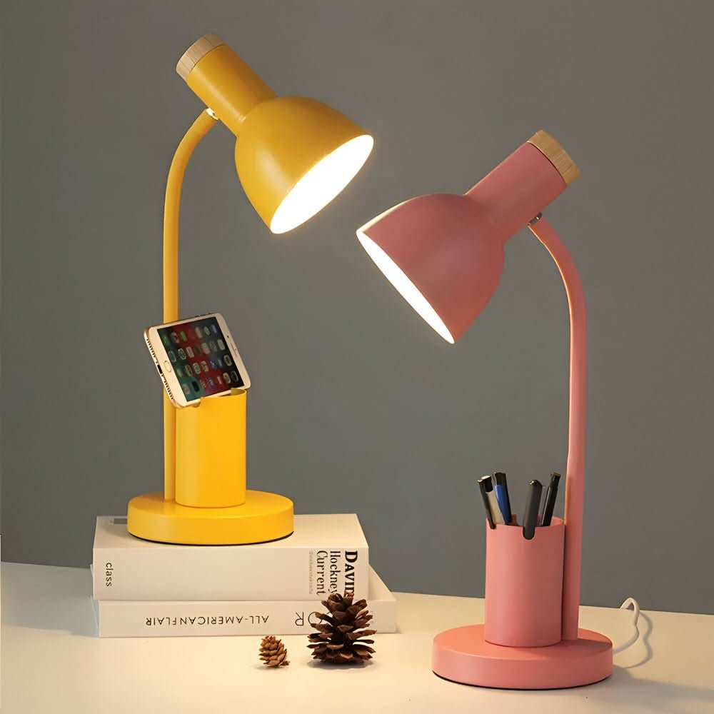 AeroDesk Illuminated Desk Light With Pen Holder For Better Organization