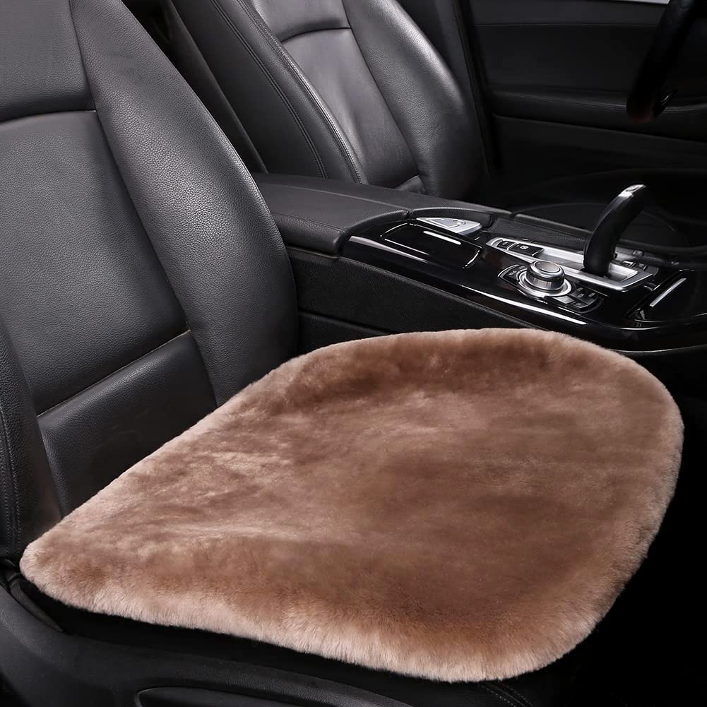 Lara Luxe Cushion With Sheepskin For Cozy Home Decor