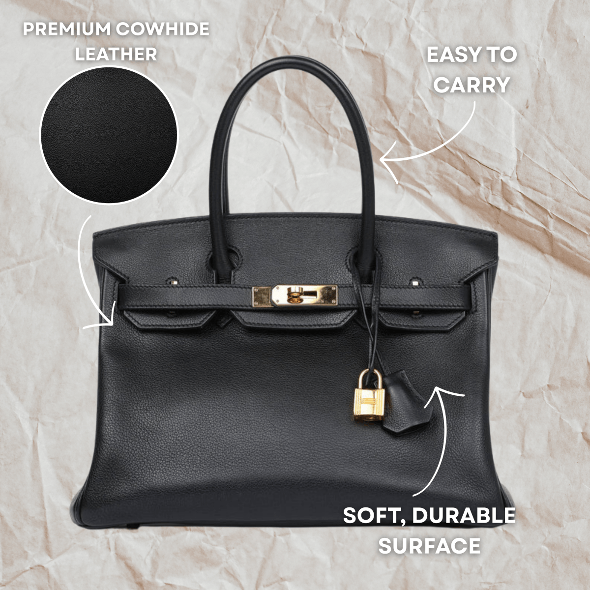 Aurelia Everyday Leather Handbag With Timeless Style