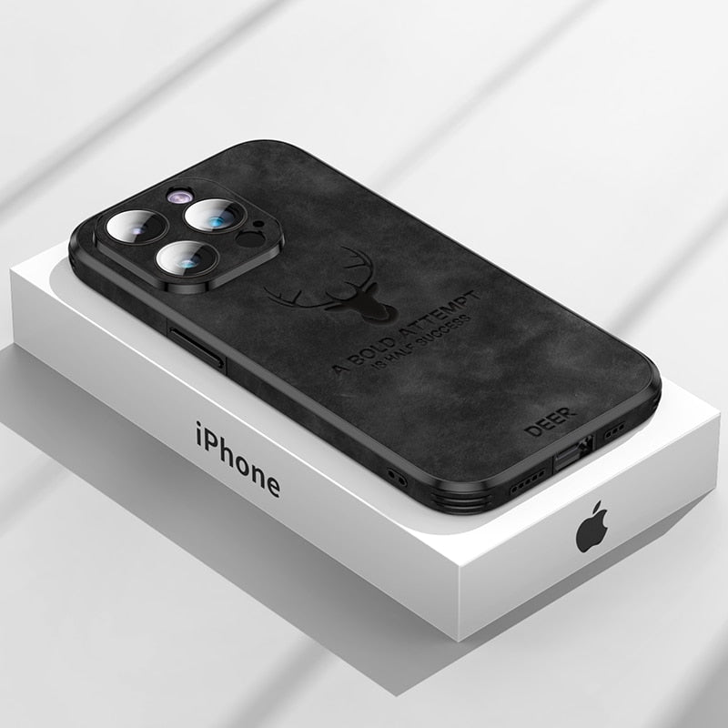 LUXIGUARD LEATHER – Luxury iPhone Case with Shock Protection