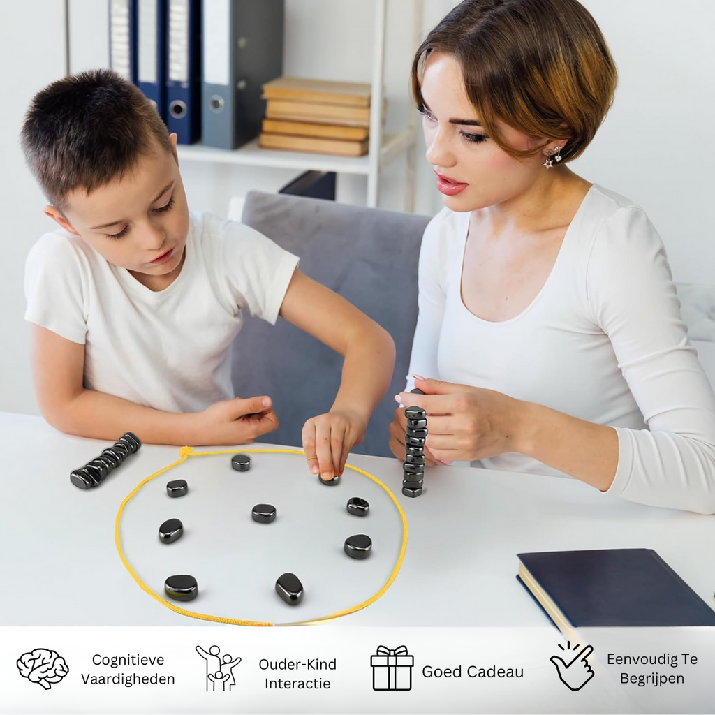 CheckMate Premium Chess Set With Magnetic Travel Stability While Traveling