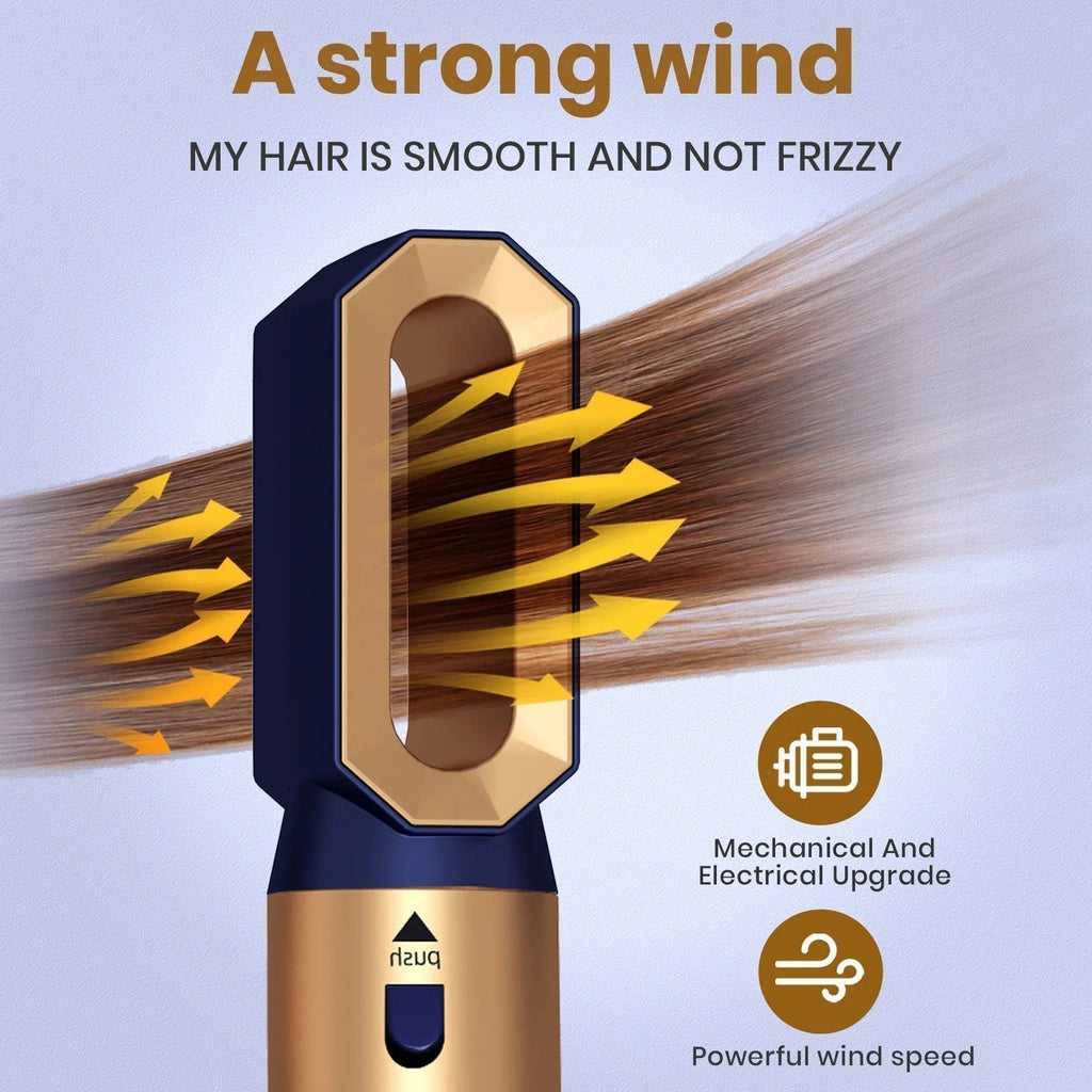 AeroNova All-In-One 1000W Hair Styler With High-Velocity Hot Air And Ionic Infrared