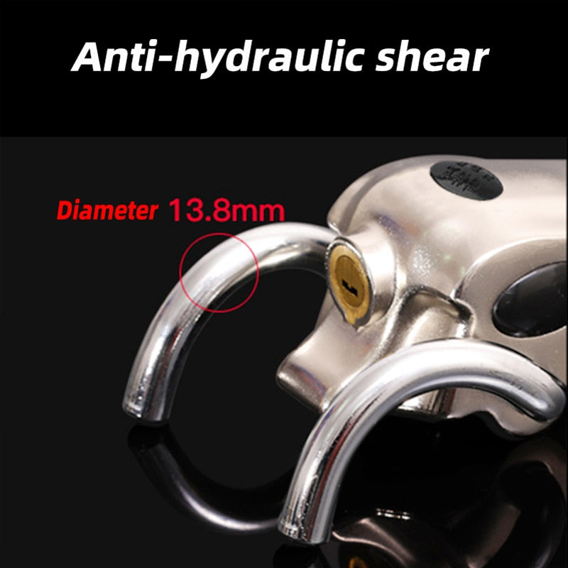 Foldable Lock For Steering Wheel With Alarm For Enhanced Car Security