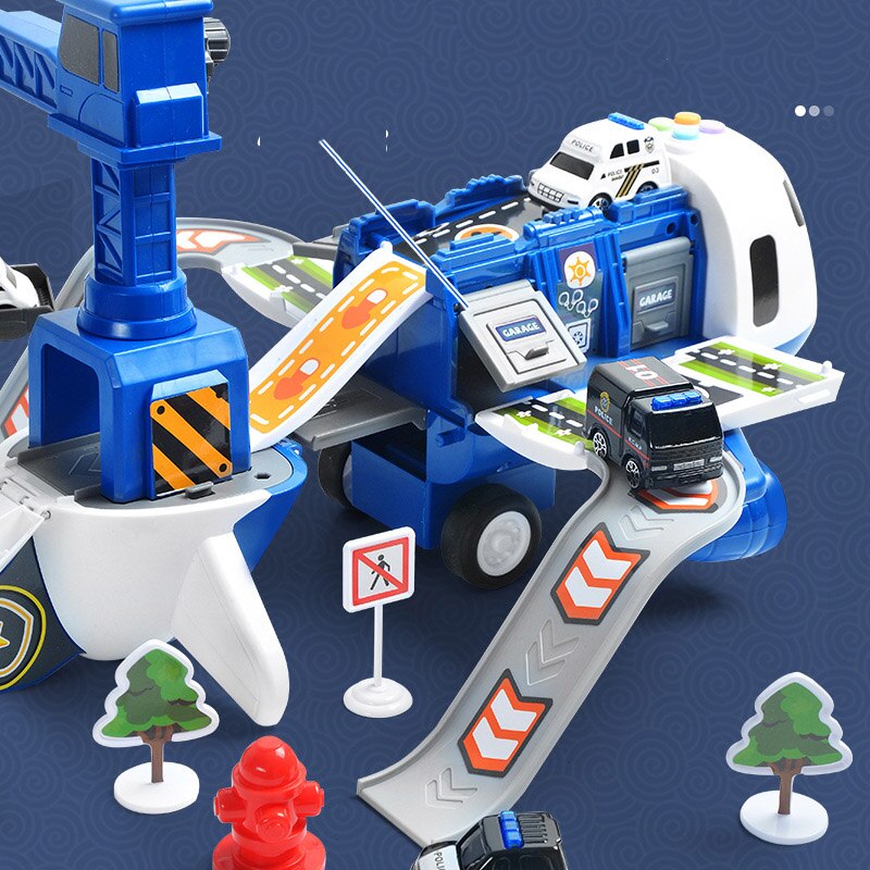 Set de juego de avión SkyExplorer para niños, kit de construcción y juego de roles de 20 piezas