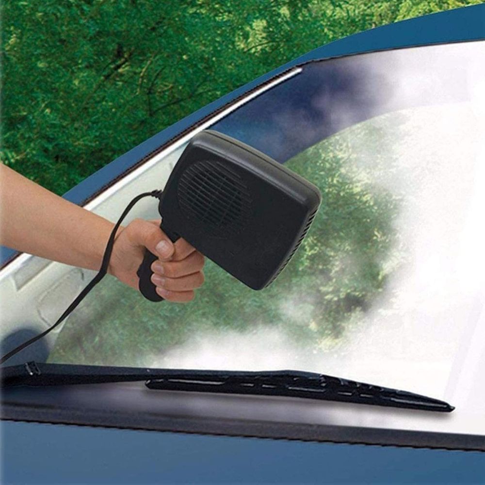 TurboHeat 12V Ceramic Car Heater, 150W Or 300W, Portable Defroster And Warmer