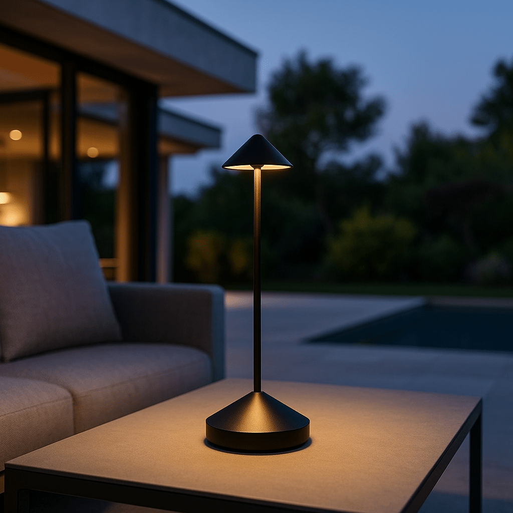 LumaLite úsporná LED lampa poskytuje dlouhotrvající atmosféru doma