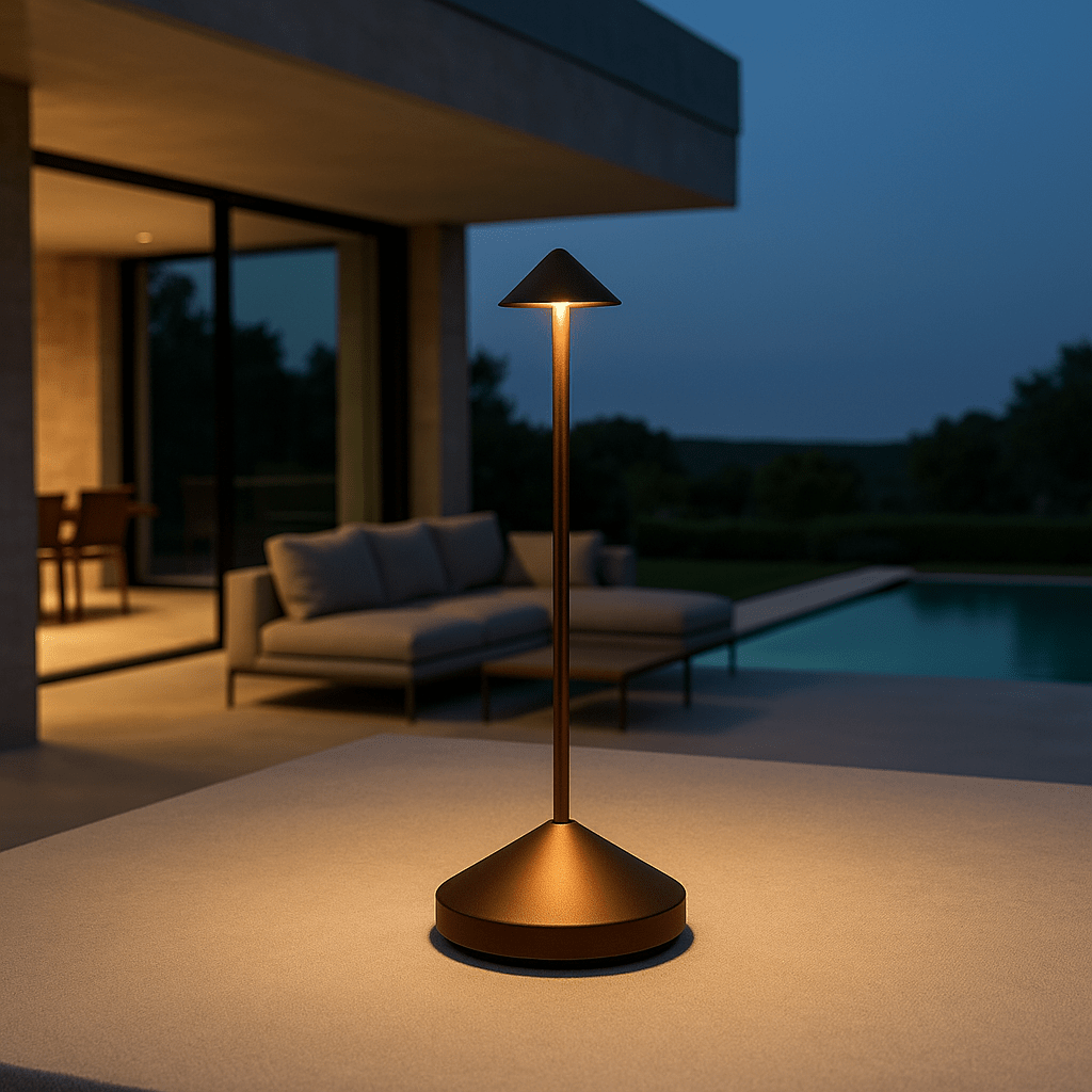 LumaLite úsporná LED lampa poskytuje dlouhotrvající atmosféru doma