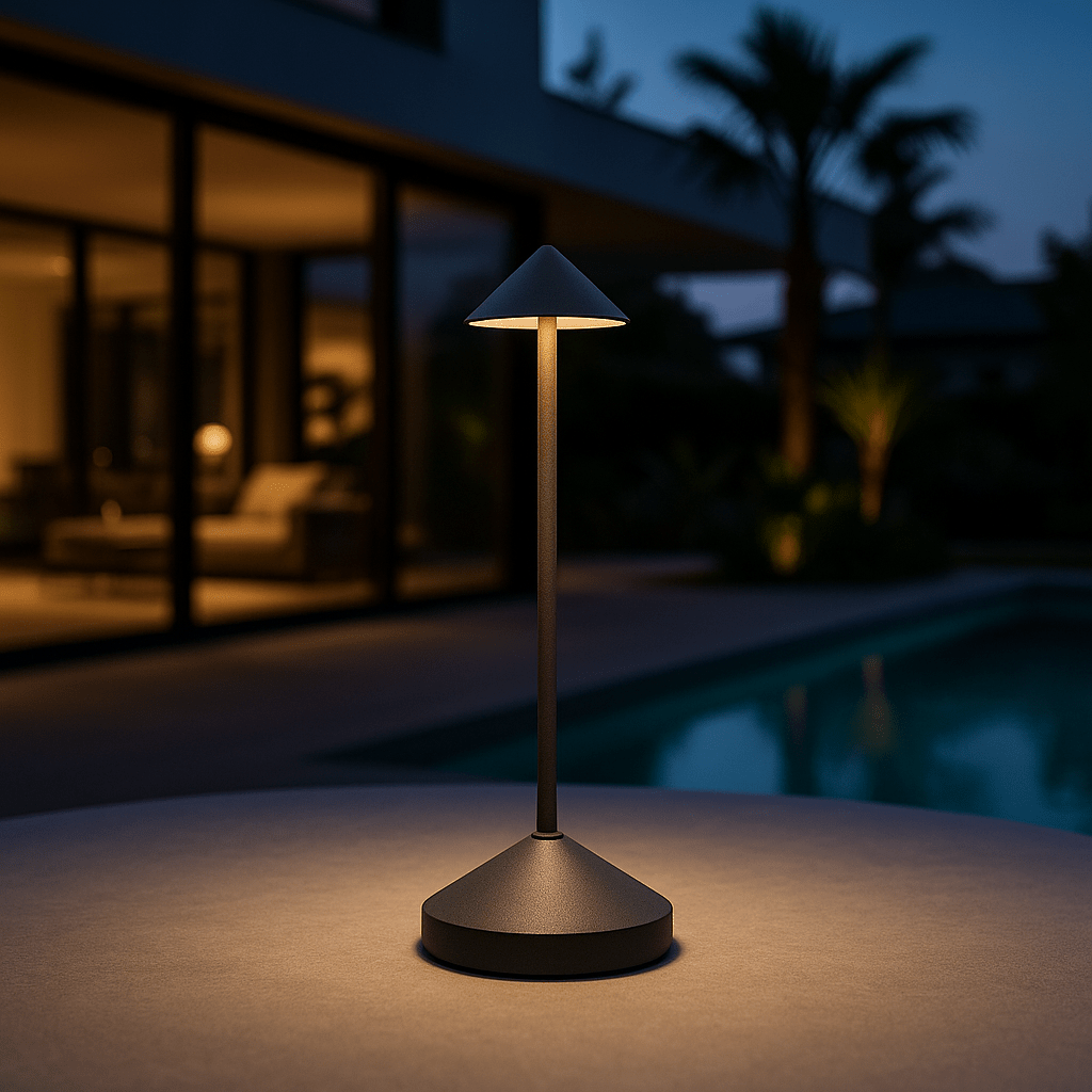 LumaLite úsporná LED lampa poskytuje dlouhotrvající atmosféru doma