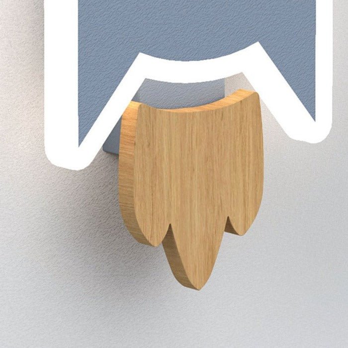 Luz de Pared Mini Cohete Stellar Spark para Habitaciones Infantiles de NovaLuma