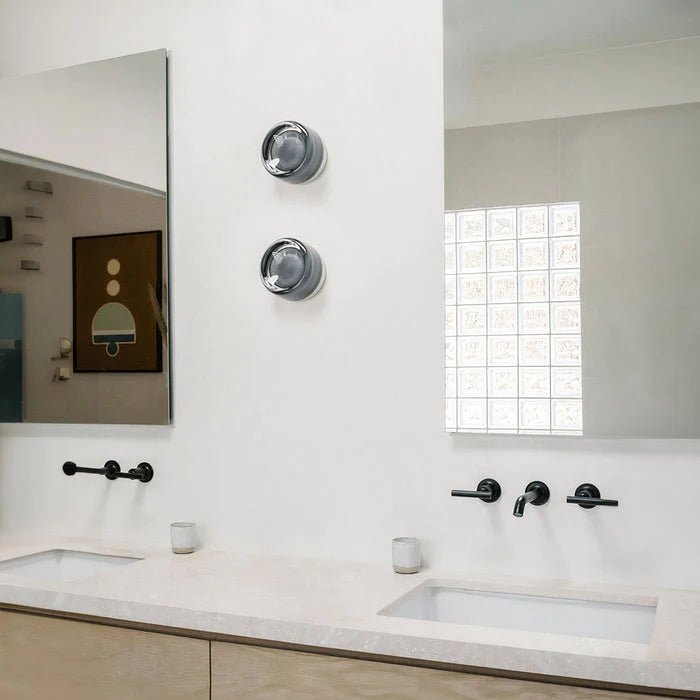 Illuminex Dimple Glass Wall Sconce for Modern Homes