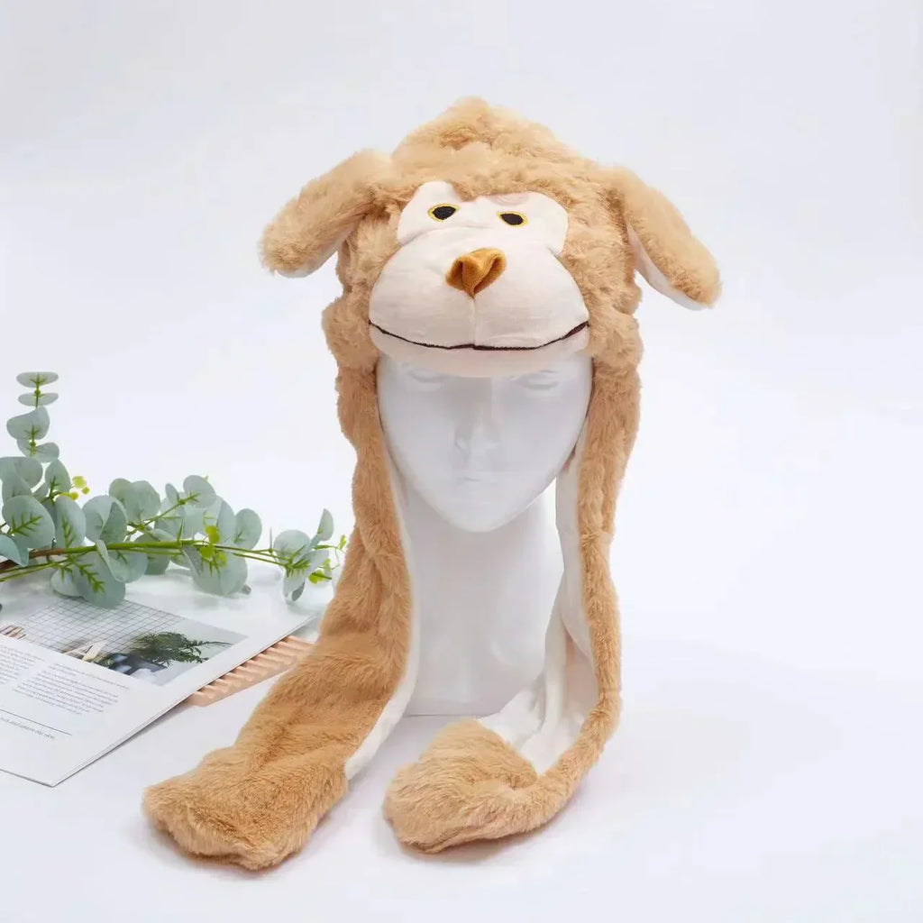 Cappello con Orecchie Mobili BunnyJoy che Illumina Ogni Viso con un Sorriso Allegro
