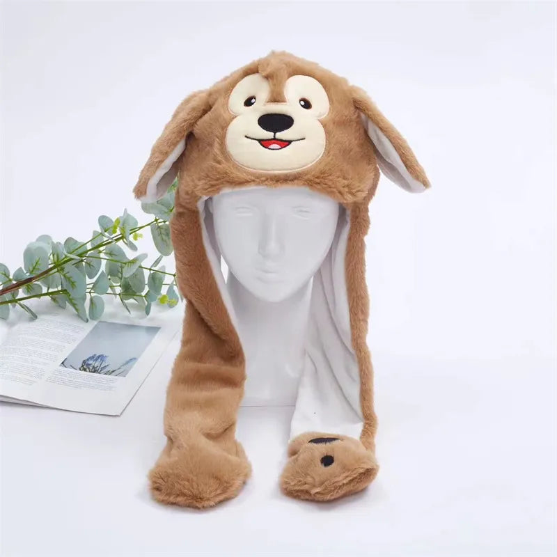 Cappello con Orecchie Mobili BunnyJoy che Illumina Ogni Viso con un Sorriso Allegro