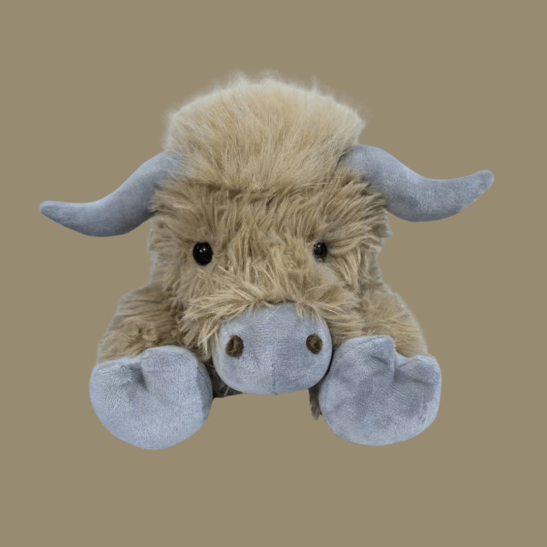 MOOLETTE – Lovable Highland Cow Plush with Cozy, Huggable Design