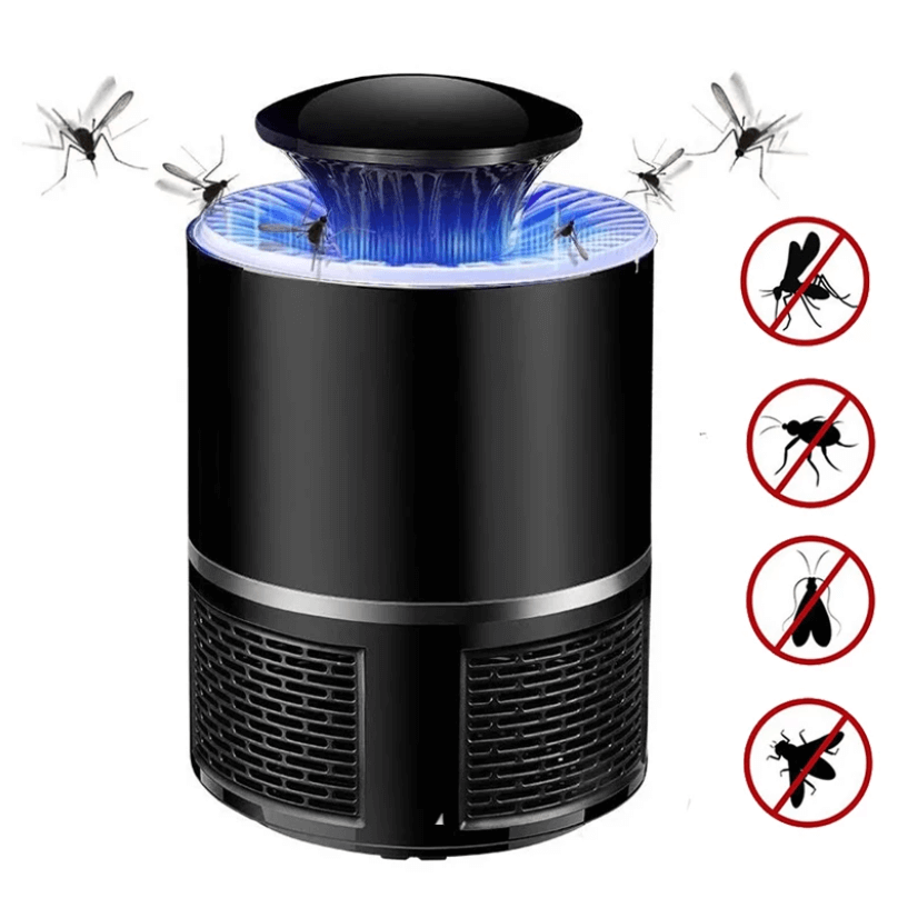 Lámpara Antimosquitos UV Silenciosa LuminaGuard para Noches Tranquilas